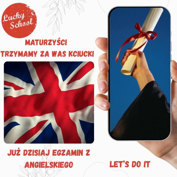 Matura z angielskiego - powodzenia!