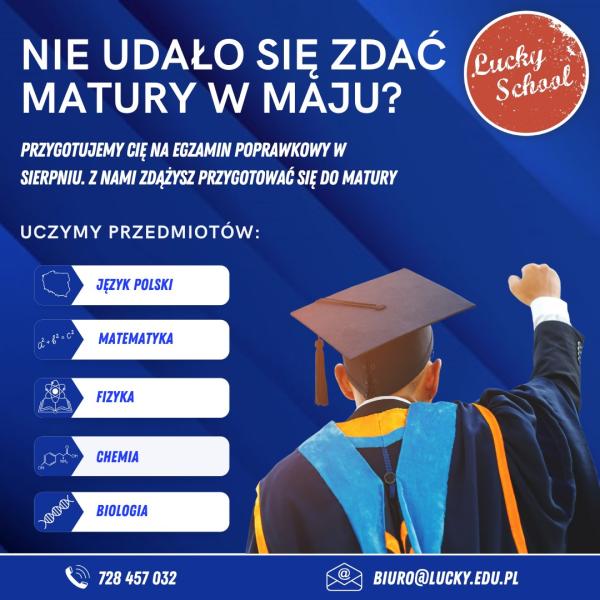 Masz poprawkę? Przygotuj się z nami!